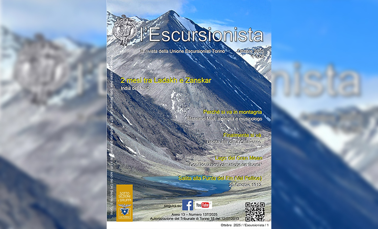 In copertina su L’Escursionista: il viaggio di Fabrizio Rovella “Ai confini del mondo”