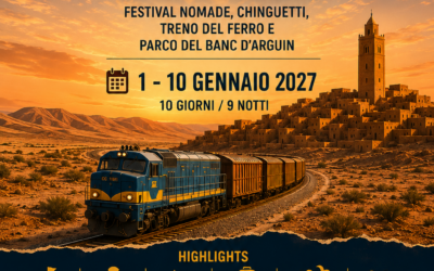 Mauritania del Nord 2027 — Festival Nomade, Chinguetti, Treno del Ferro e Banc d’Arguin